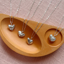 Load image into Gallery viewer, SALE - Molten heart necklace
